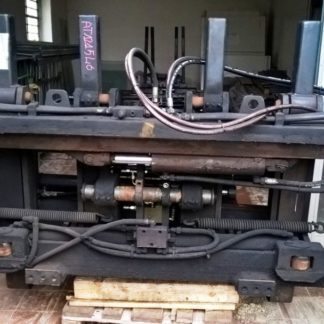 Double pallet positioner Kaup, articulated fork