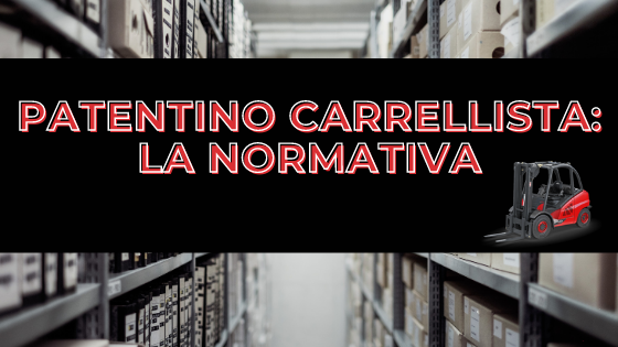 Patentino carrellista