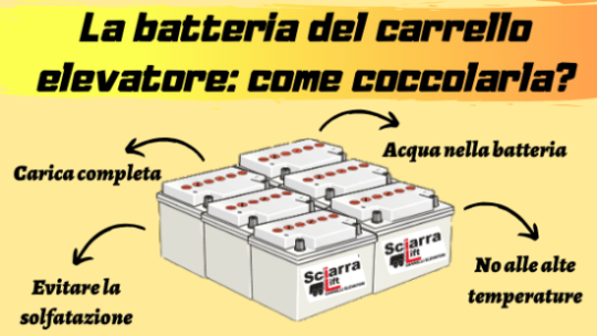 Batteria carrello elevatore