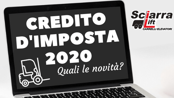 Credito d'imposta 2020