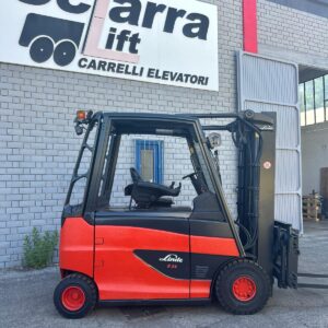 Carrello elevatore elettrico usato Linde E25